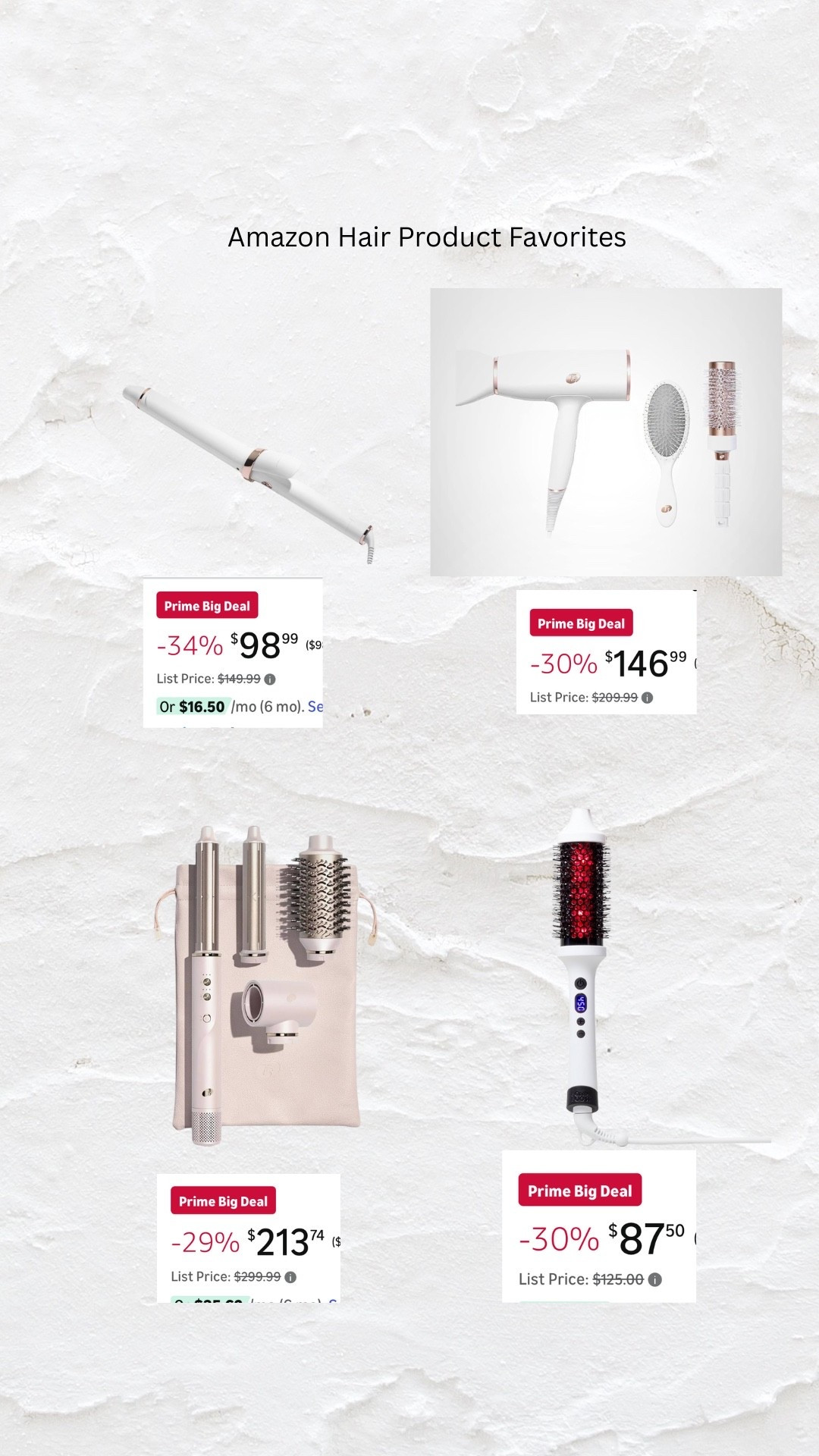 Amazon prime day hair tool favorites! These are some of my favorite hair tools that are currently on sale for Amazon Prime Day! 

#primeday #amazonprimedaysale

#LTKFindsUnder100 #LTKSaleAlert #LTKBeauty