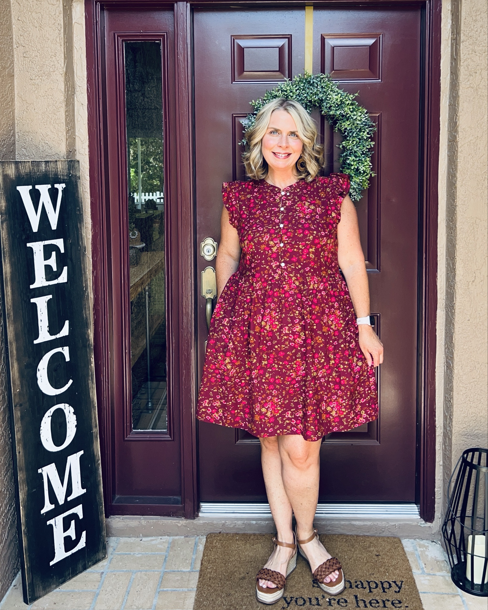 The cutest dress from Walmart for only $15.98! Comes in 4 patterns, and you can really dress this up or down. Add a cardigan and booties for the perfect fall outfit! This is also perfect for teachers with a Jean jacket and sneakers! 🍂🍁

#LTKFindsUnder50 #LTKStyleTip #LTKWorkwear