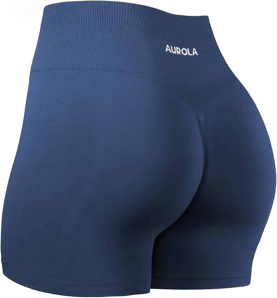 AUROLA Dream Collection Workout Shorts for Women Scrunch Seamless Soft High Waist Gym Shorts | Amazon (US)
