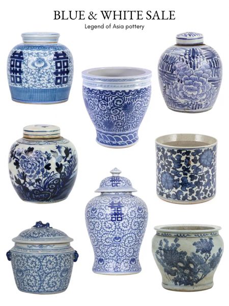 Legend of Asia is an interior designer and high-end retailer favorite for their beautiful blue and white pottery. They are currently on sale for incredible prices until the end of today.

#LTKGiftGuide #LTKhome #LTKsalealert