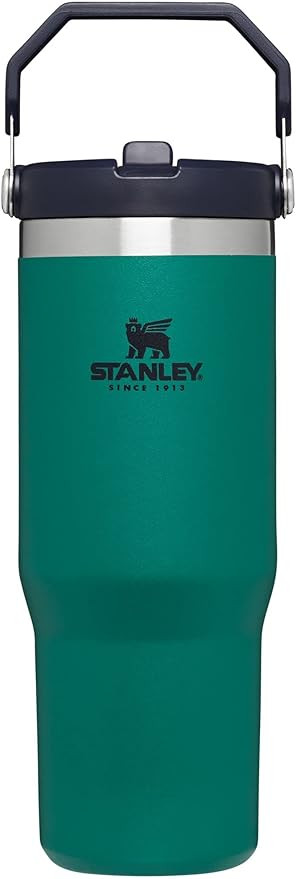 Stanley IceFlow Flip Straw Tumbler with Handle | Twist On Lid and Flip Up Straw | Leak Resistant ... | Amazon (US)