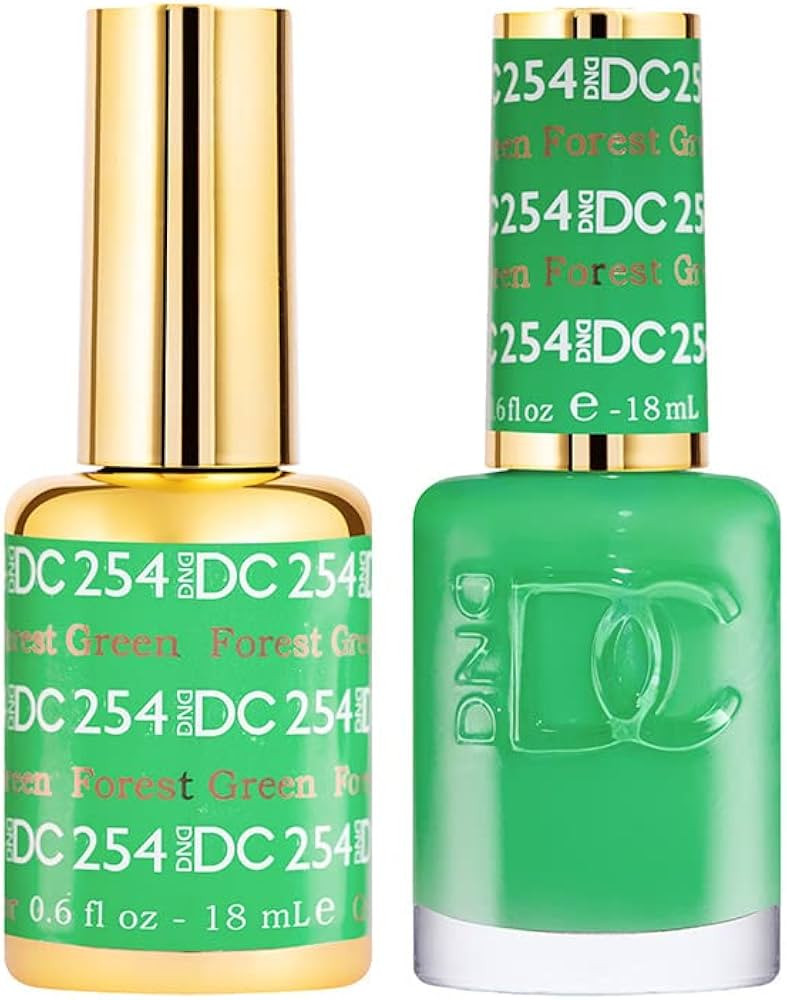 DND Gel Polish Set, Green Collection, UV/LED GelPolish and Air Dry Nail Lacquer, Matching Chip-Fr... | Amazon (US)