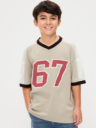Oversized Short-Sleeve Graphic T-Shirt for Boys | Old Navy (US)