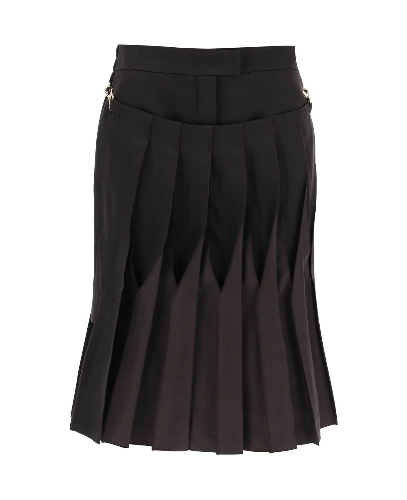 Cotton And Silk Washed Skirt | Italist.com US