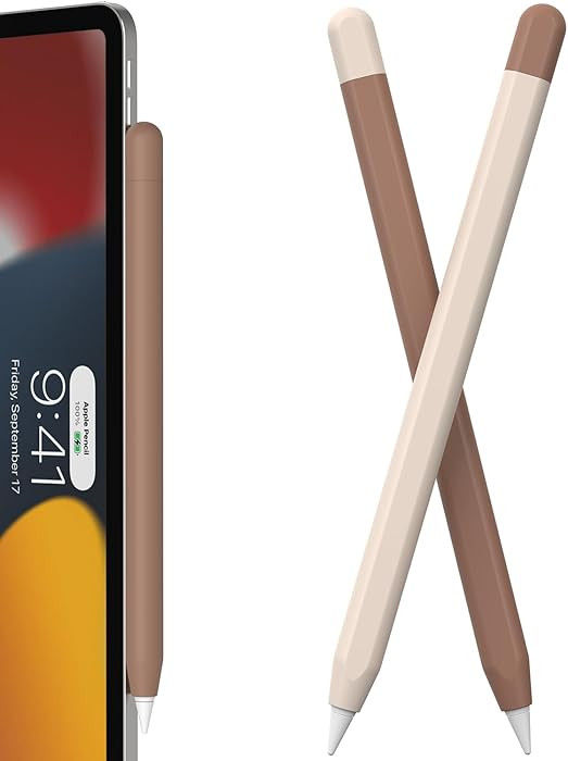 FAFALITHIC 2 Pack Silicone Case Cover Compatible with Apple Pencil Pro Case & Apple Pencil 2nd Ge... | Amazon (US)