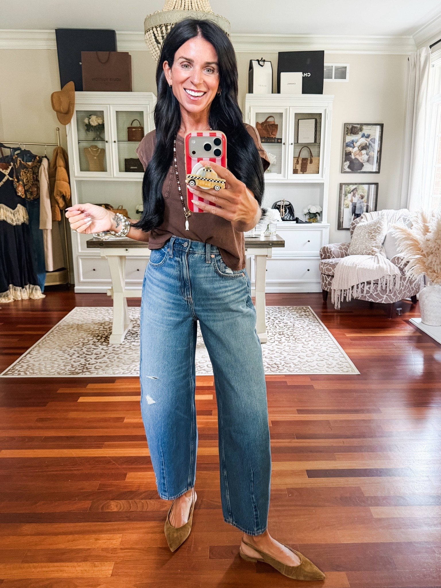 The cutest tee shirt wearing a medium 
2 denim
@Target

#LTKootd #LTKSeasonal #LTKSaleAlert