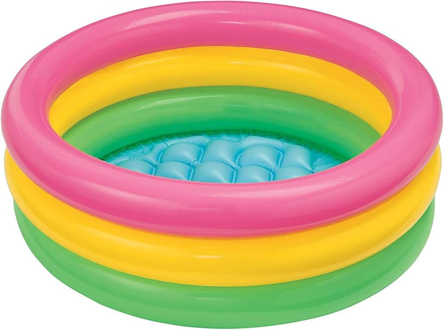 Intex Sunset Glow Baby Pool (34in x 10 in) | Amazon (US)