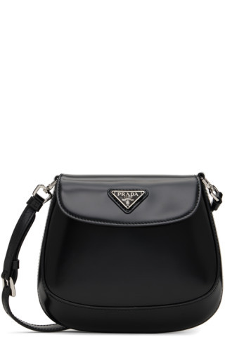 Black Mini Cleo Shoulder Bag | SSENSE