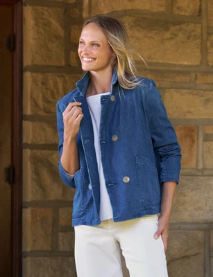 MINI BELFAST 1984 Wash, Italian Dream™ Light Denim 1984 Wash / XL | Frank & Eileen