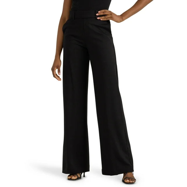 Lee® Women's Pull-On Comfort Waist A-Line Knit Pant | Walmart (US)