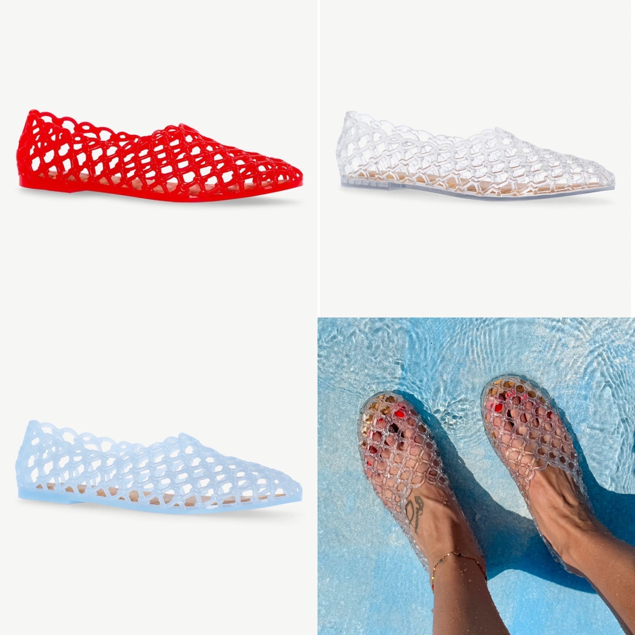 $14 today! Walmart jelly sandals

#LTKootd #LTKSeasonal #LTKSwim