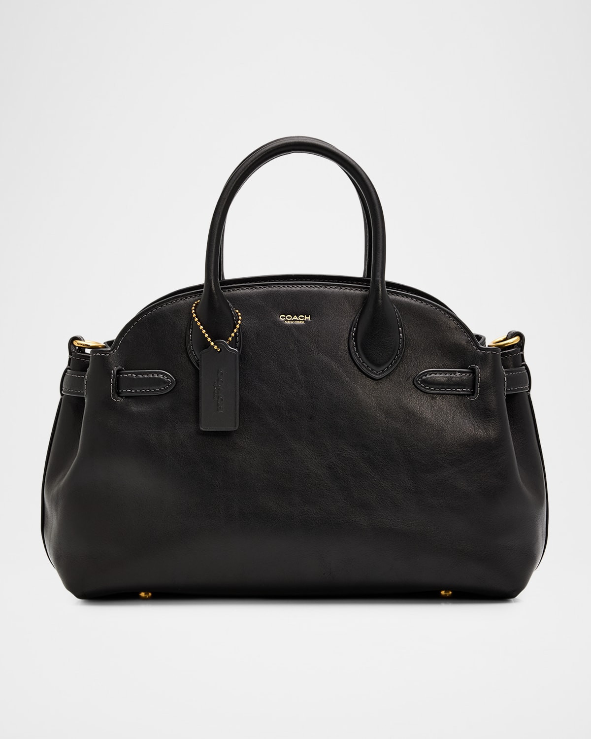 Empire Leather Carryall Crossbody Bag | Neiman Marcus