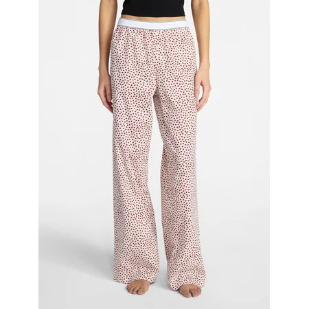 No Boundaries Sleepwear Cotton Boxer Pants, 31'' Inseam, Women's XS-XXL | Walmart (US)