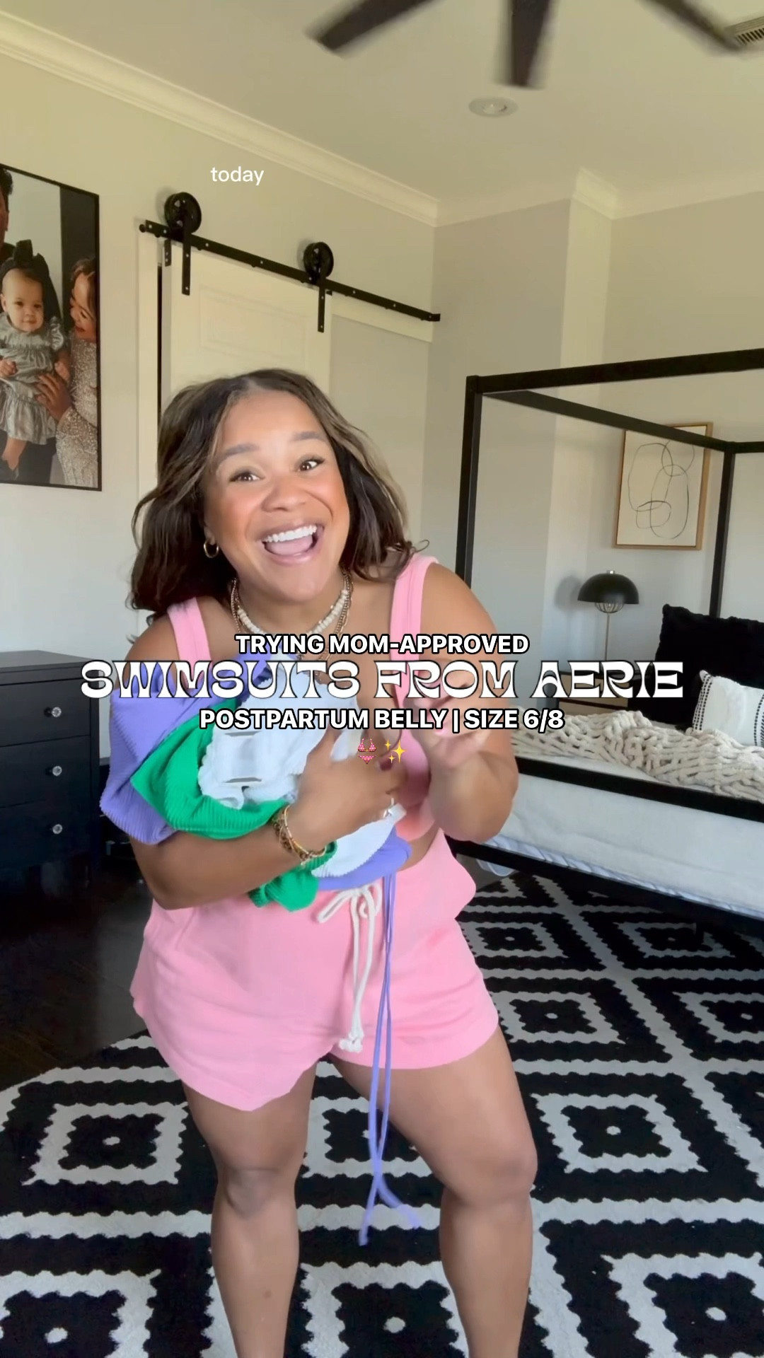 AERIE SWIMSUIT HAUL: sizing and fit for each swimsuit is below -

white top / medium 
white bottoms / large

purple one piece / large
white button up / large 

green top / medium
green bottoms / large

#LTKswim #LTKfindsunder50 #LTKsalealert