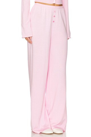 X REVOLVE August Button Pants in Pink | Revolve Clothing (Global)