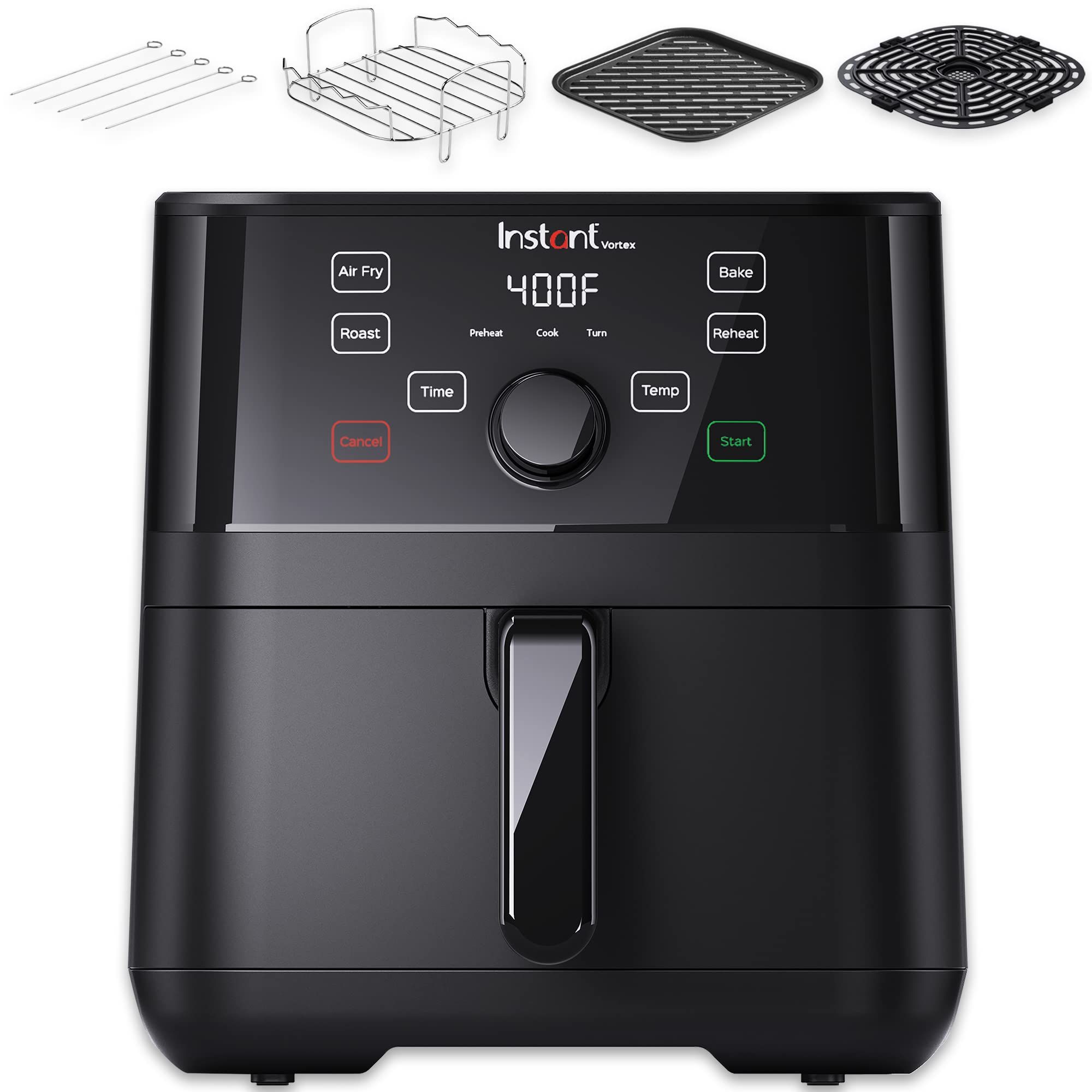 Instant Pot Vortex 5.7-quart Air Fryer Oven with Accessories, Customizable Smart Cooking Programs, D | Amazon (US)