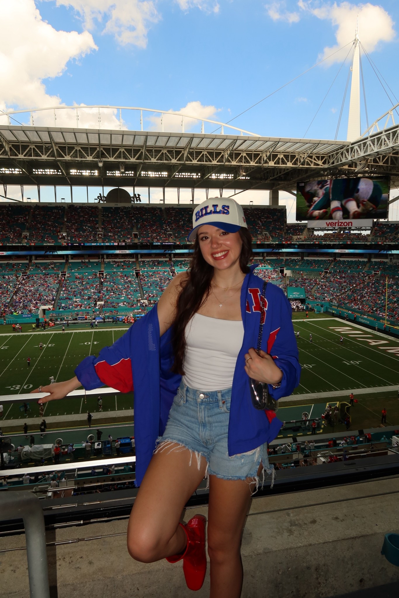 Bills mafia outfit!🦬💙❤️ Bills v dolphins game in Miami 

#LTKootd