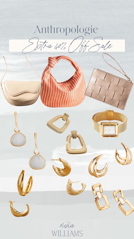 Anthro Extra 40% Off Sale! Summer accessories - summer bags - raffia bag - summer clutch - summer jewelry 

#LTKItBag #LTKSaleAlert #LTKGiftGuide