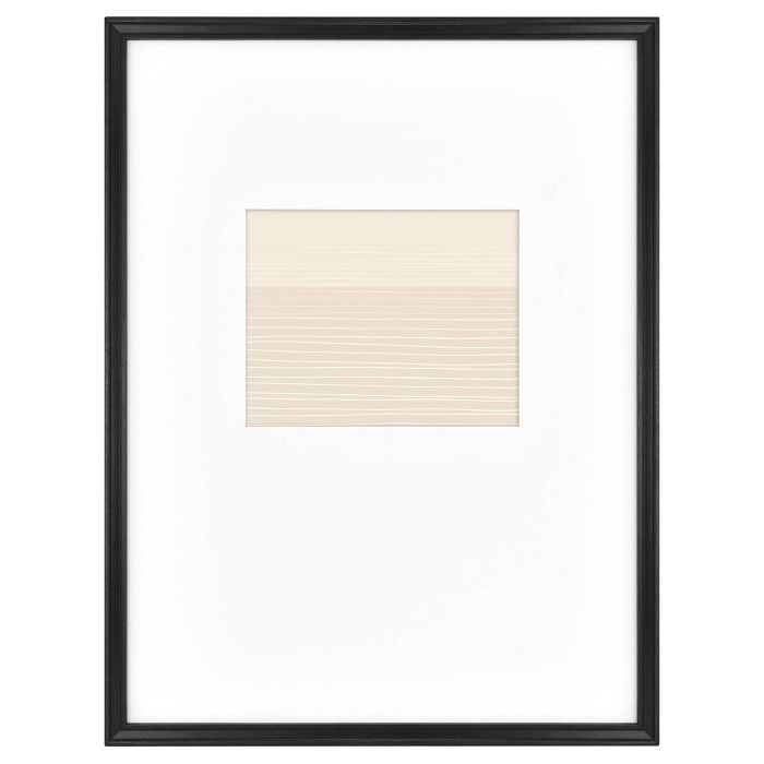 18&#34; x 24&#34; Matted to 8&#34; x 10&#34; Gallery Single Image Frame Black - Threshold&#8482; ... | Target