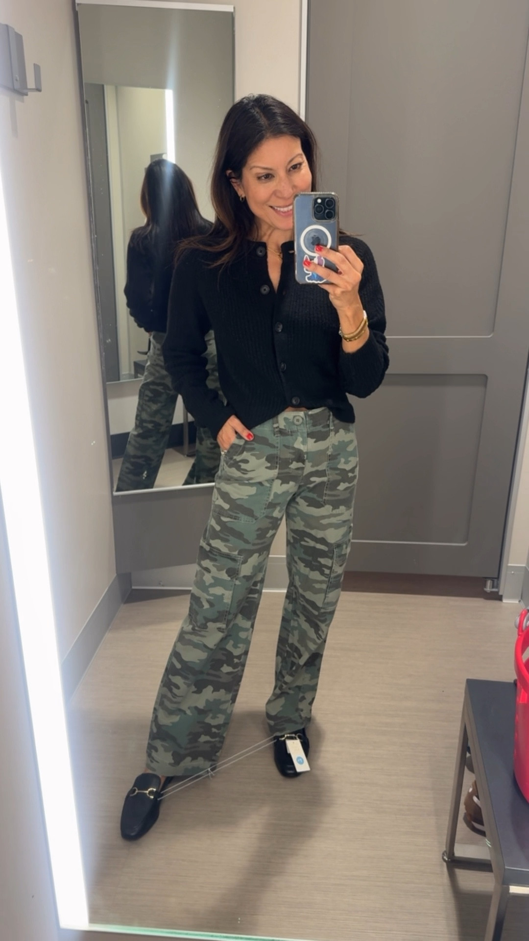 Camo style outfit 

Wearing size 2 in pants 
Xs in sweater 
Shoes tts

#LTKStyleTip #LTKSeasonal #LTKShoeCrush
