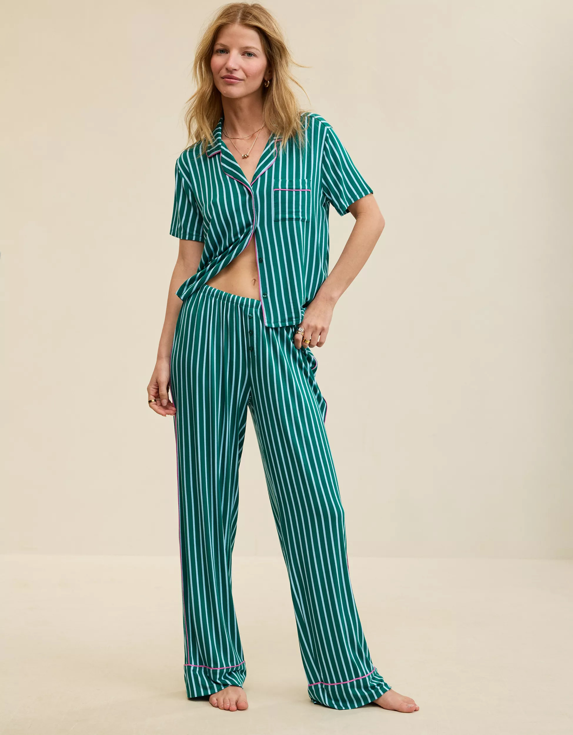 Aerie Real Soft® Trouser PJ | American Eagle Outfitters (US & CA)