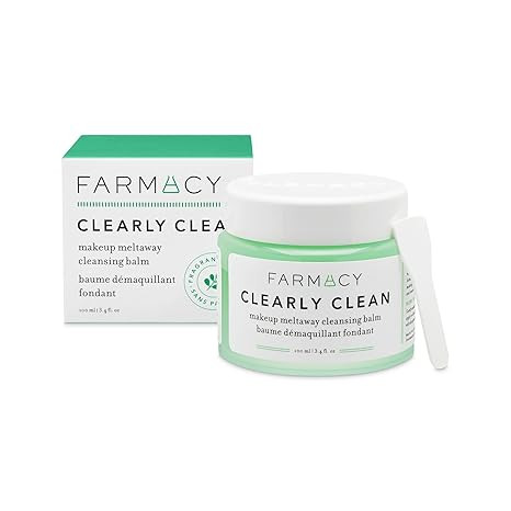 Farmacy Makeup Remover Cleansing Balm - Clearly Clean Fragrance-Free Makeup Melting Balm - Great ... | Amazon (US)