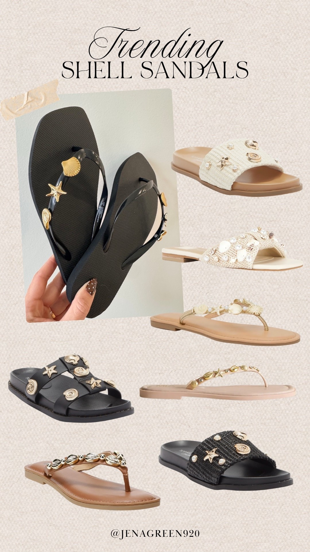 Shell Sandals | Slide Sandals | Beach Vacation | Beach Sandals

#LTKSeasonal #LTKTravel #LTKootd