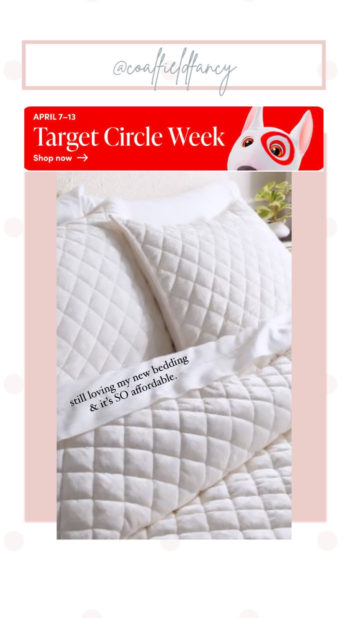Queen size White bed quilt $50 this week! 

#LTKxTarget #LTKhome #LTKfindsunder50