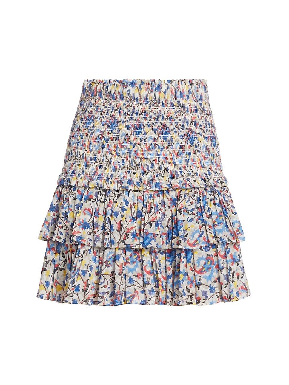 Naomi Smocked Miniskirt | Saks Fifth Avenue