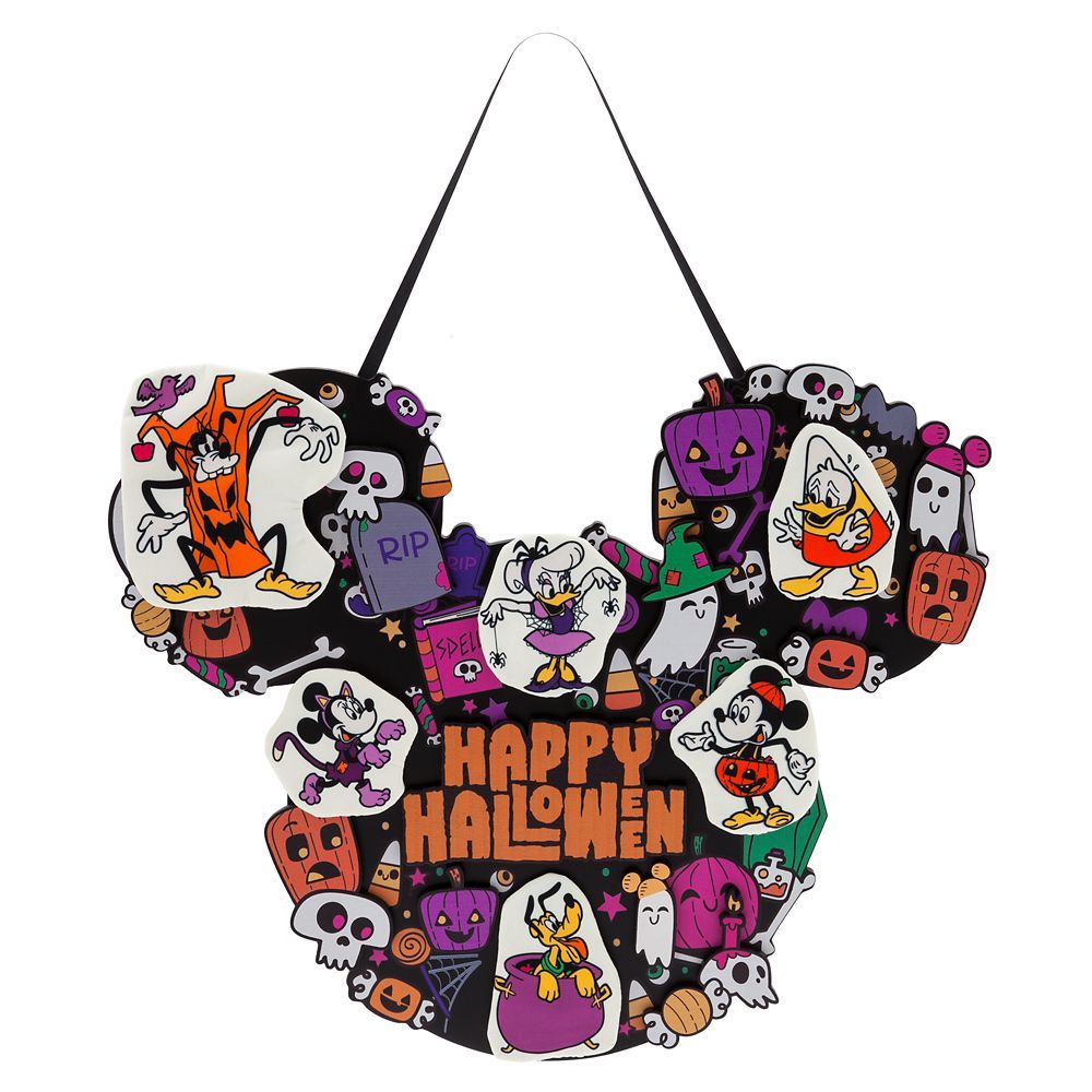 Mickey Mouse and Friends ''Happy Halloween'' Wreath | shopDisney | Disney Store