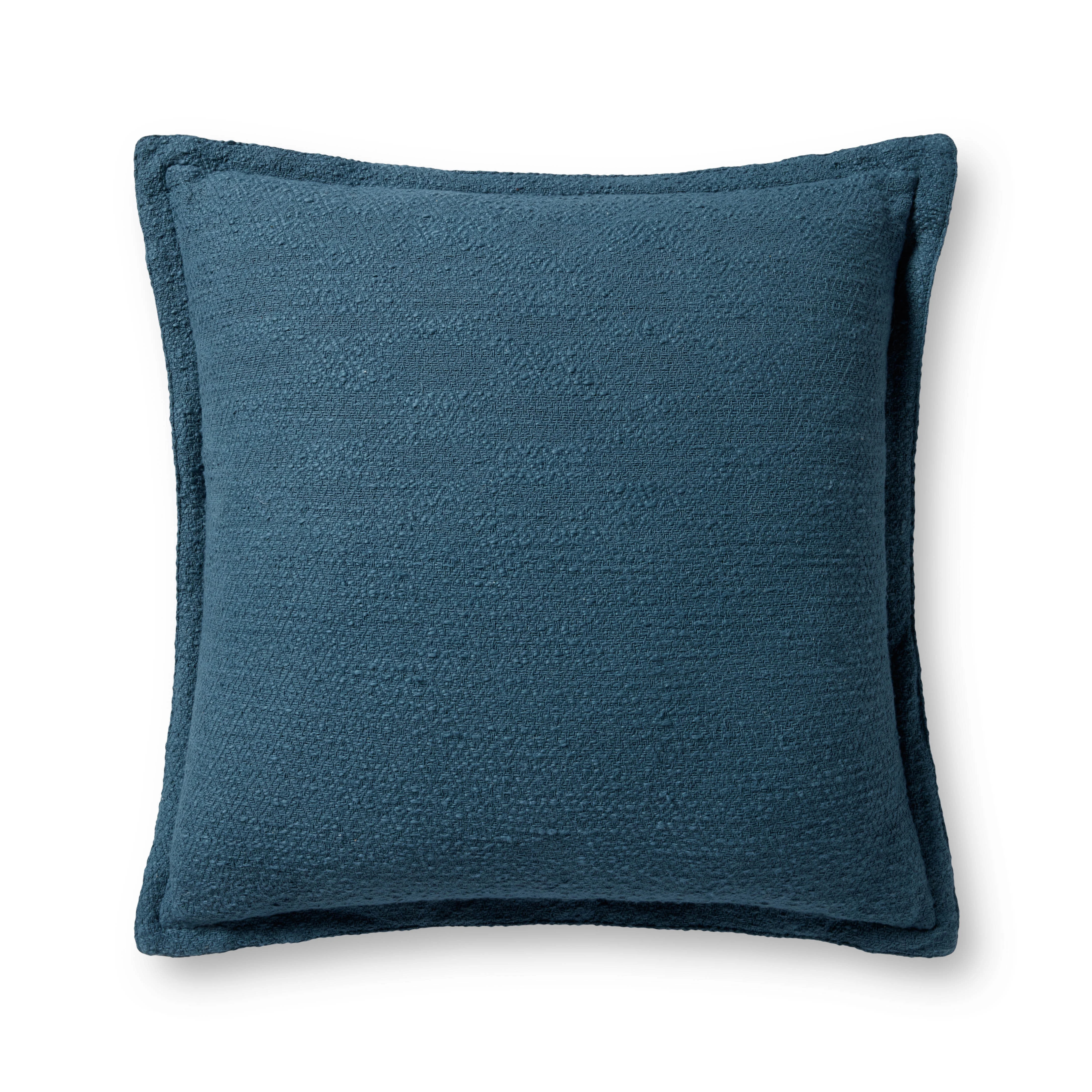 Chris Loves Julia x Loloi Morris Blue 22'' x 22'' Decorative Pillow | Walmart (US)