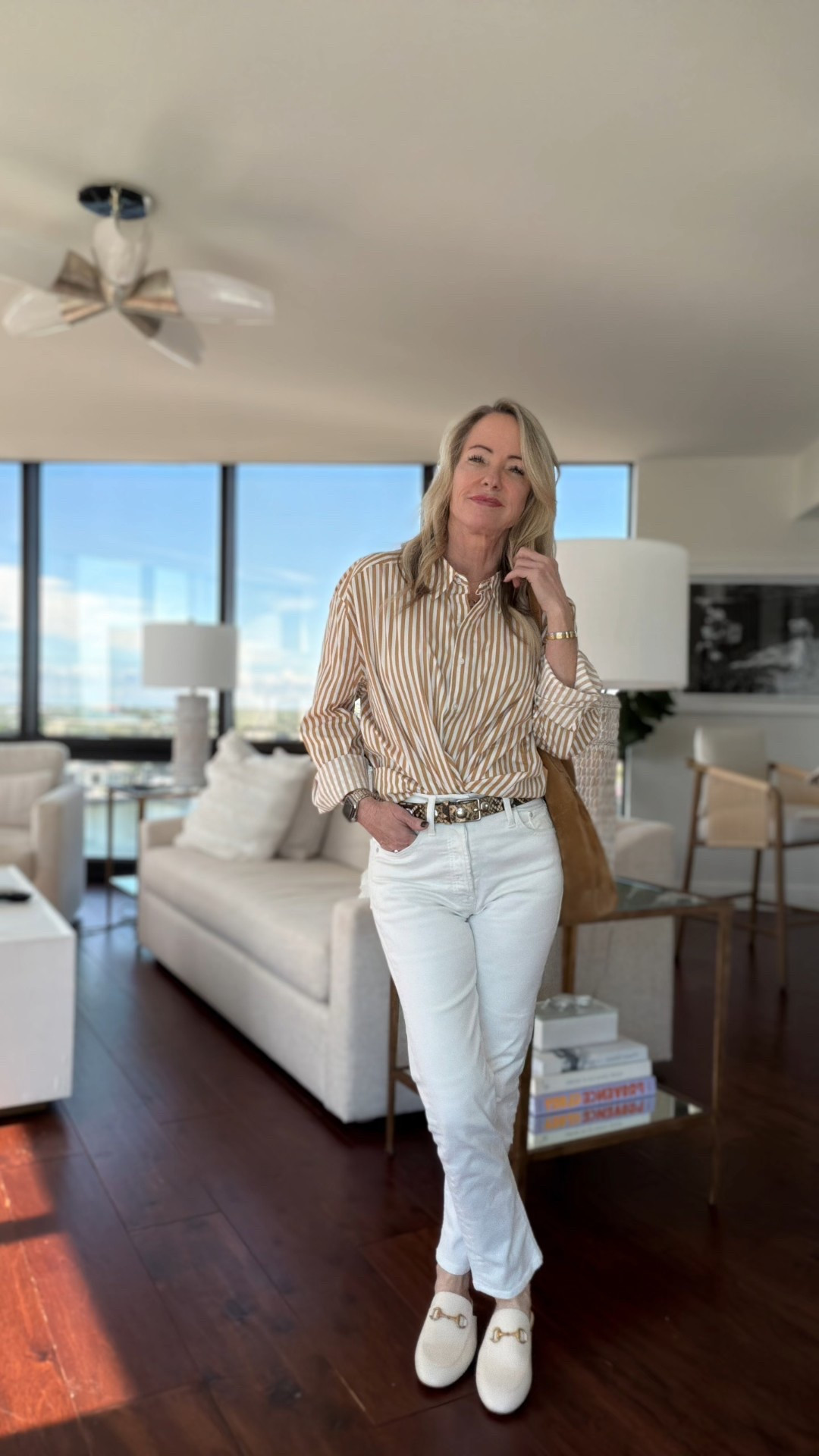 This is my everyday uniform. Neutral tones, classic shapes, and pieces that always feel pulled together — because great style gets easier with time 🤍

#LTKdayinmylife #LTKootd #LTKOver40