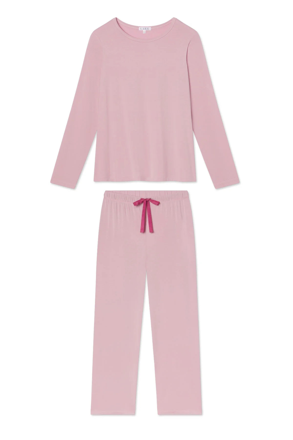 DreamModal Ribbon Long-Long Set in Fragrant Lilac | Lake Pajamas