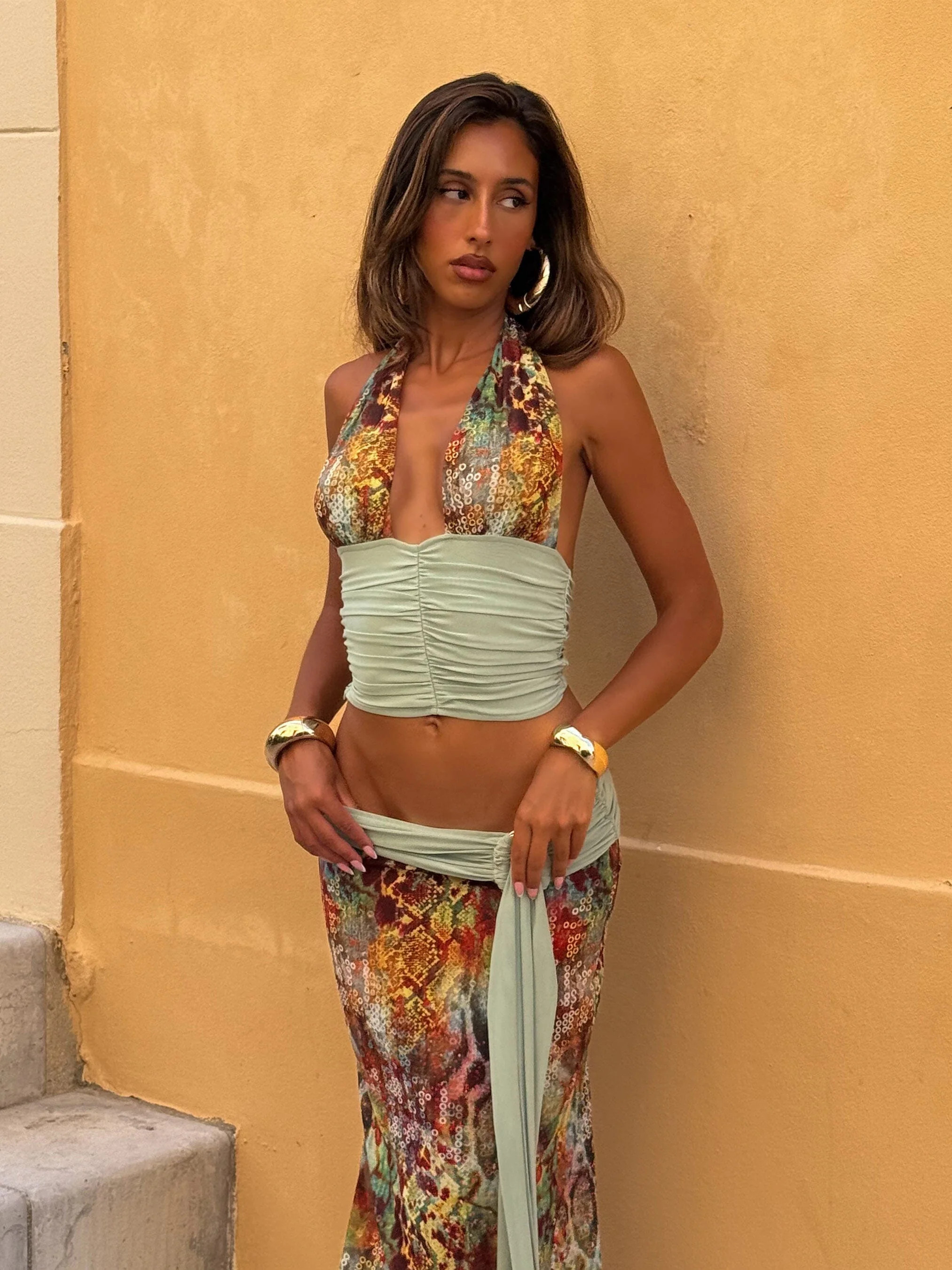 BRENNA TOP VIPER | Outcast Clothing