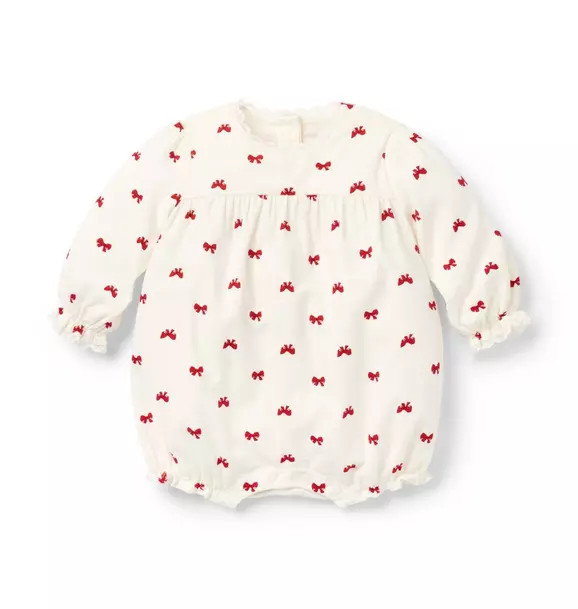 Baby Bow Corduroy Romper | Janie and Jack