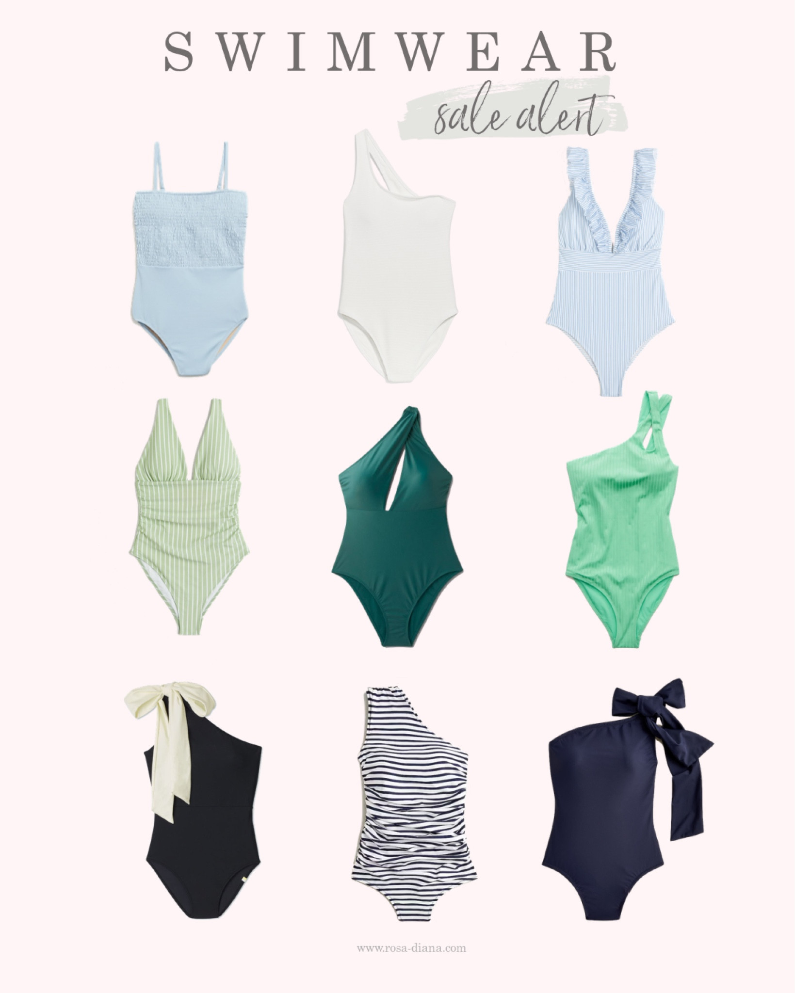 Swimwear sales. Vacation bathing suits. Swim. One piece swimwear. 

#LTKSeasonal #LTKswim #LTKsalealert