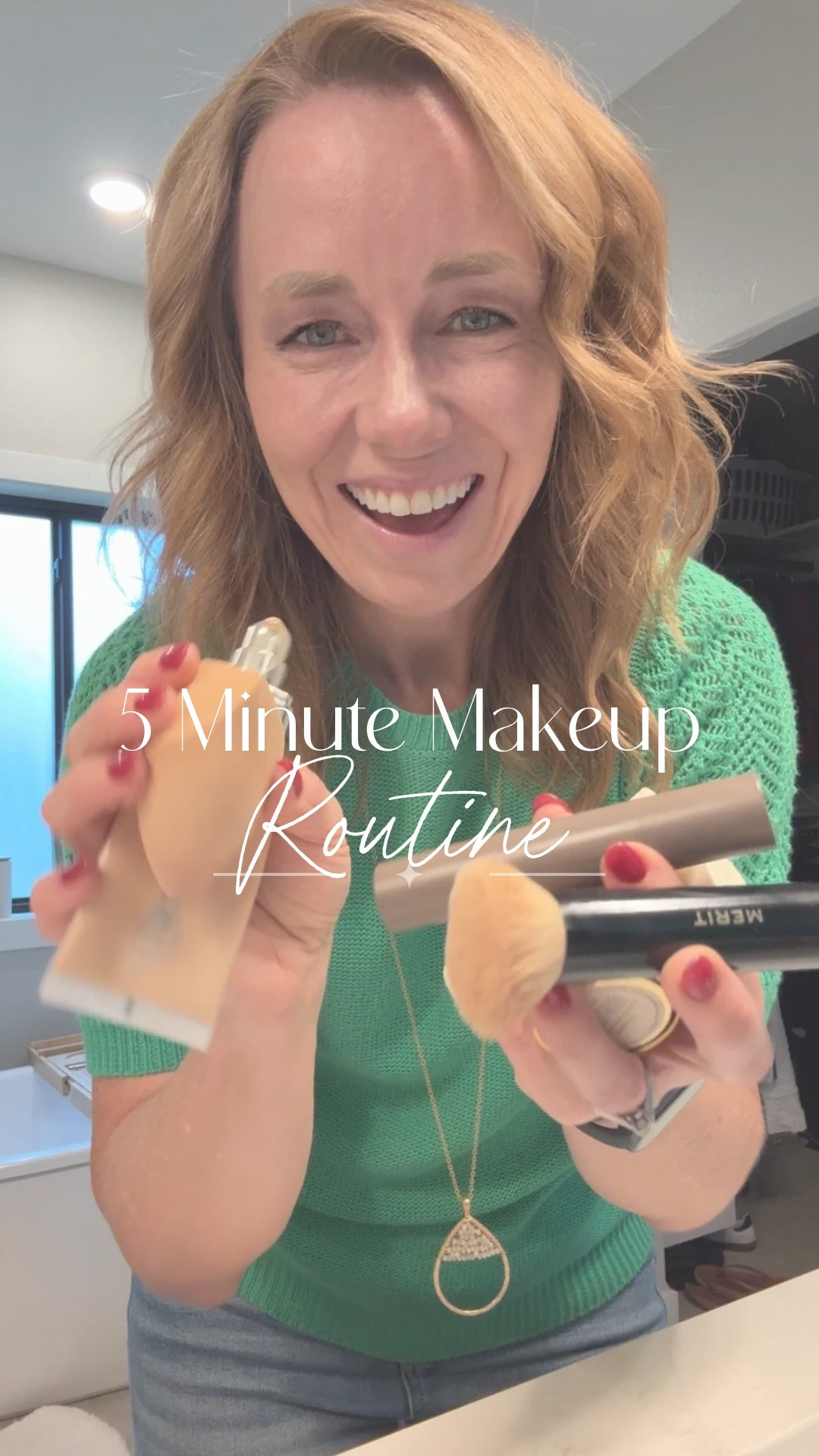 I’ve been doing this five min routine from Merit Beauty for 2+ years now and these products stand the test of time in my 45 year old skin.  

I recently added the uniform tinted mineral sunscreen too!  

I use 28 fair neutral warm in the uniform SPF 45 tinted sunscreen. 

Flush Balm (cheeks) - cheeky
The minimalist stick - Silk 
Day Glow highlighter - Solstice
Day Glow highlighter - Cava 

And then you have to get the blending brush!  Check out the sets for great value.  

This stuff lasts a long time too!  And I hear it’s now at Sephora as well. 

I linked my other favorite glow screen from super goop- I don’t leave the house without that on. 

Also I recently went back to my Clinique mascara but in their hi-fi version - Black.  It is so good!


#LTKBeauty #LTKStyleTip #LTKOver40