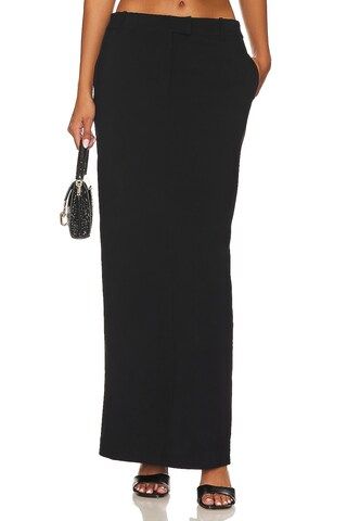 NBD Tia Maxi Skirt in Black from Revolve.com | Revolve Clothing (Global)