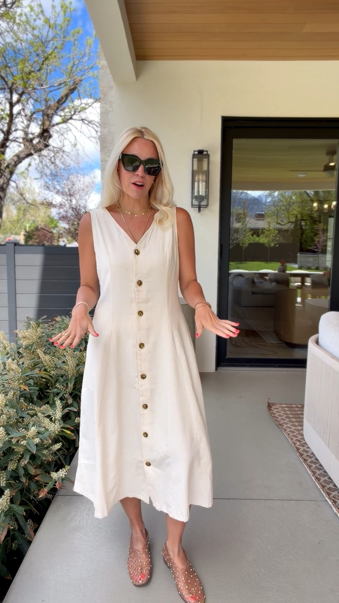 This dress is new to Walmart and is so cute! I’m wearing a size medium and am 5’5 for reference! 

#LTKmomlife #LTKootd #LTKMothersDay