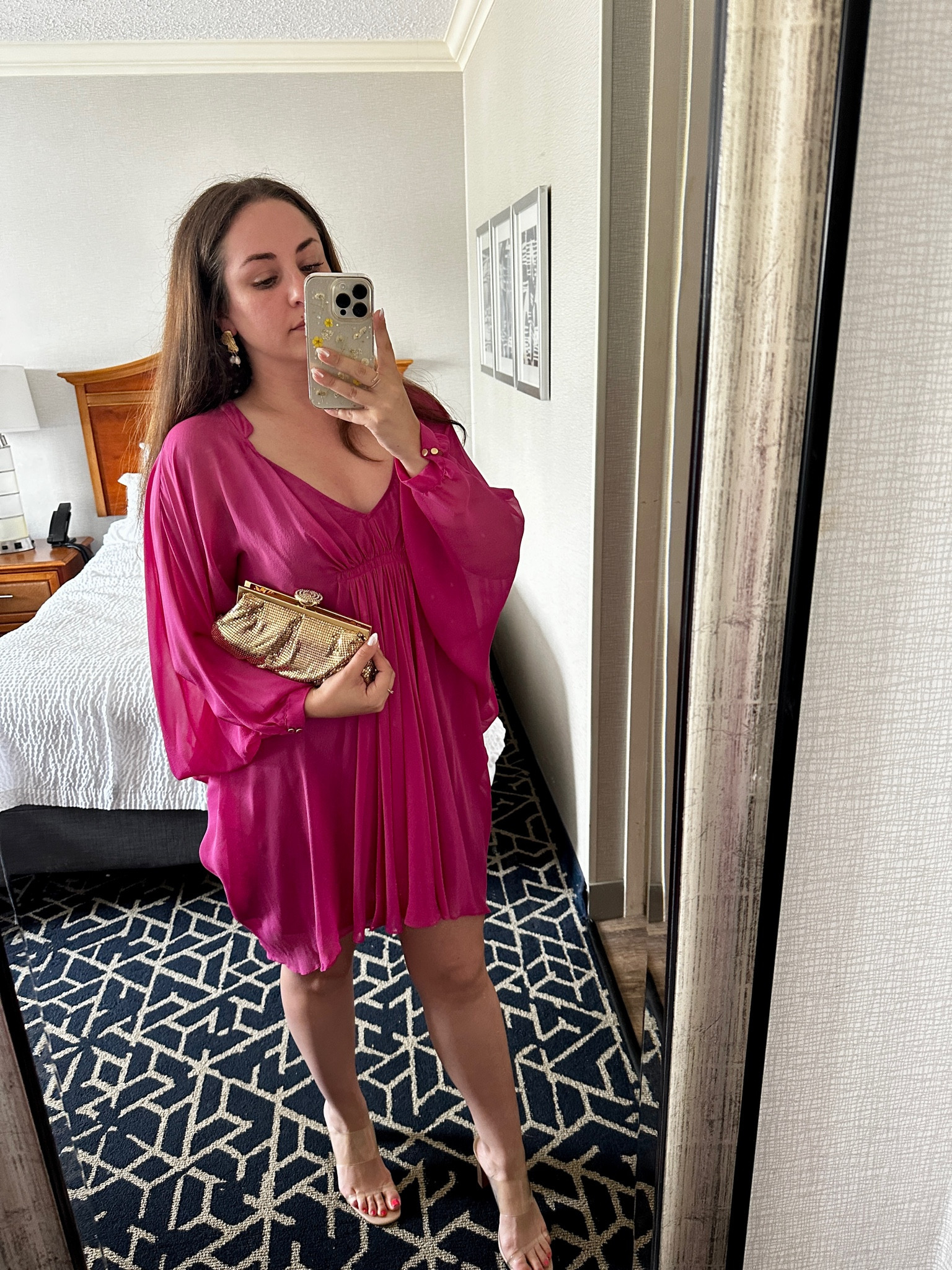 Summer wedding guest look 1! 💃🏻Unfortunately my DVF dress & Whiting & Davis clutch are older, but linked similar looks!

#LTKstyletip #LTKSeasonal #LTKwedding