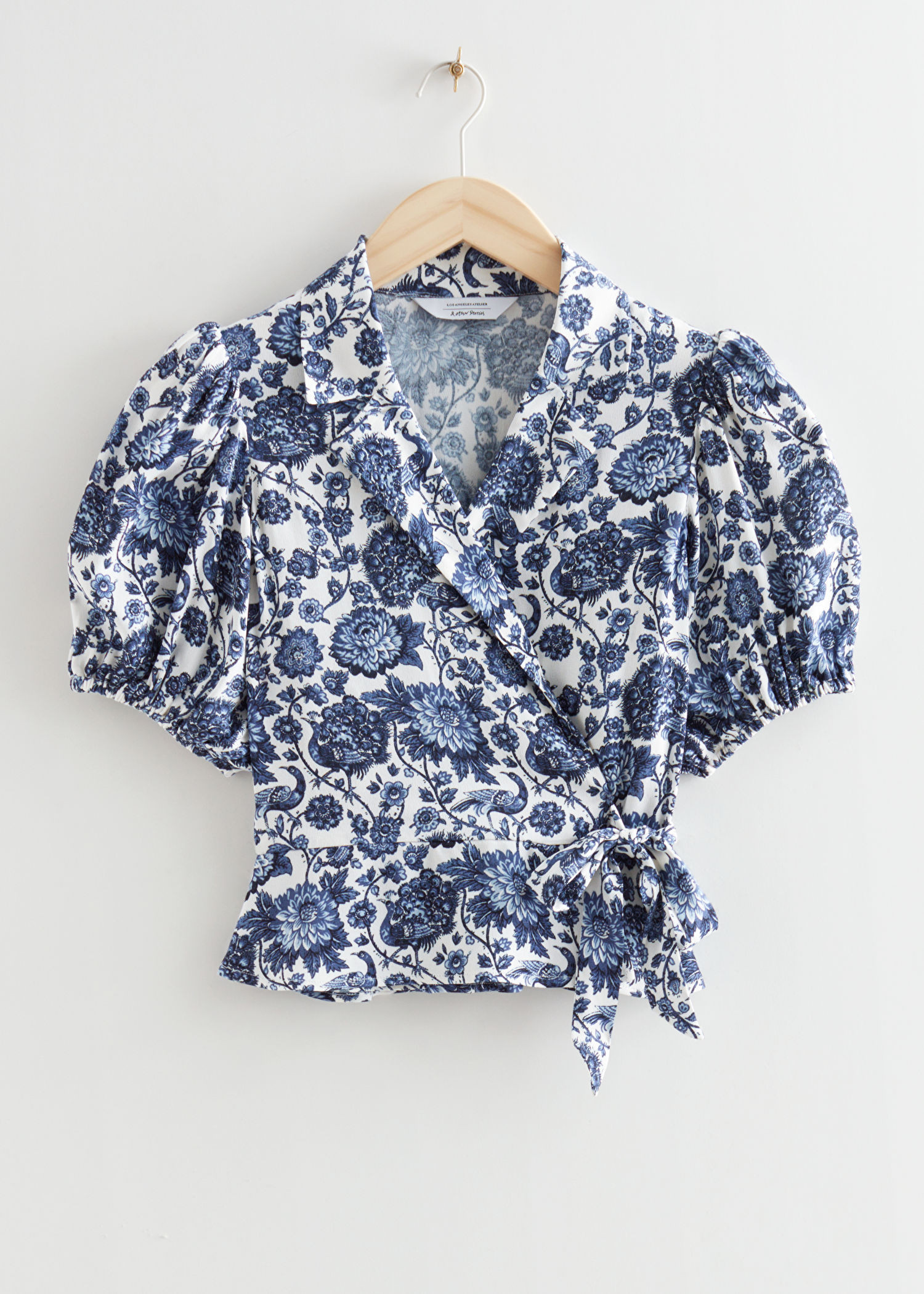 Printed Wrap Top | & Other Stories US