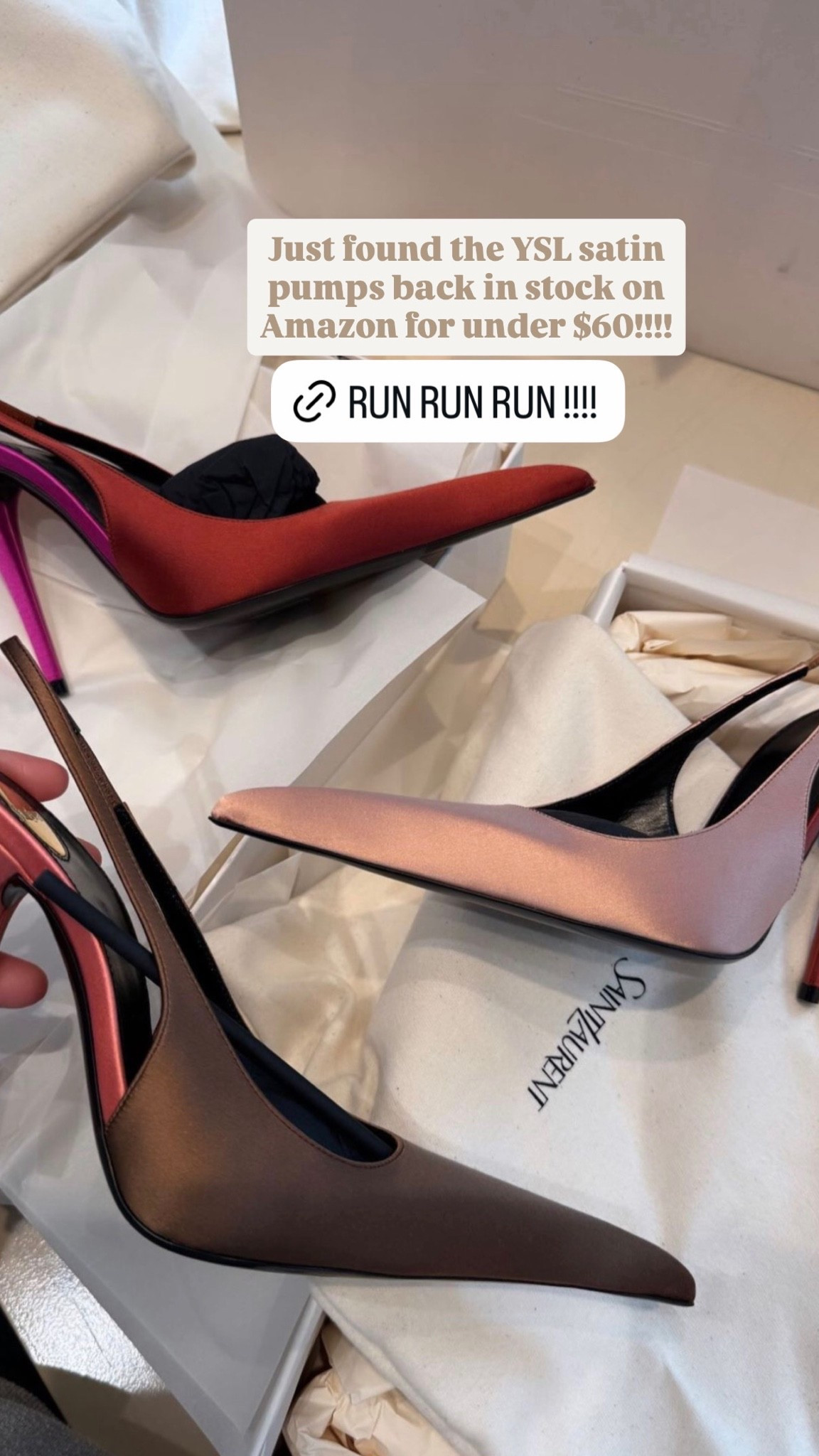 Ysl sling back pumps
Amazon look for less
Trending 
OOTD
Stilettos 
Gift ideas

#LTKsummer #LTKgiftguide #LTKdatenight