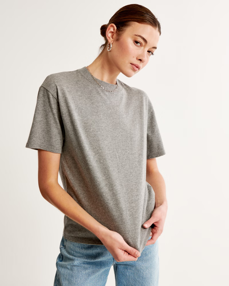 Women's Essential Easy Tee | Women's Tops | Abercrombie.com | Abercrombie & Fitch (US)
