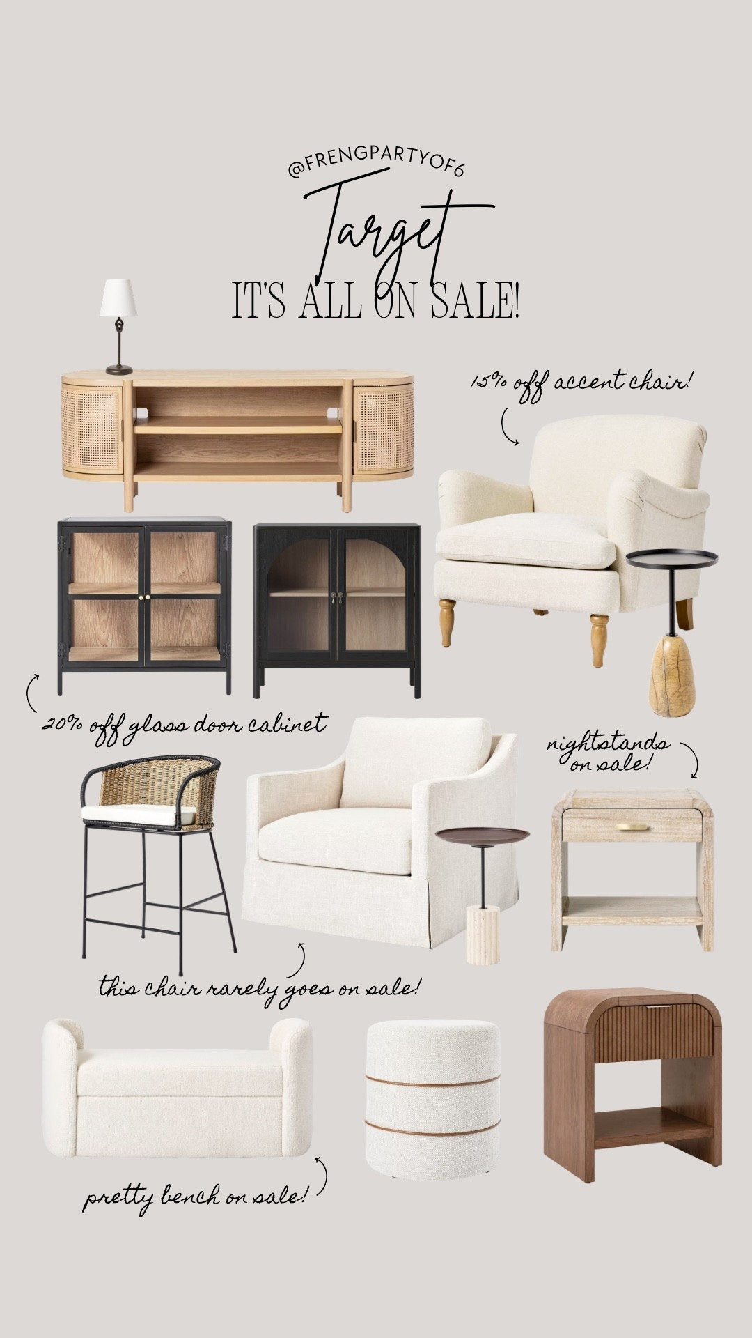 It’s all on sale at Target! Home sale, living room 

#LTKHome #LTKSaleAlert