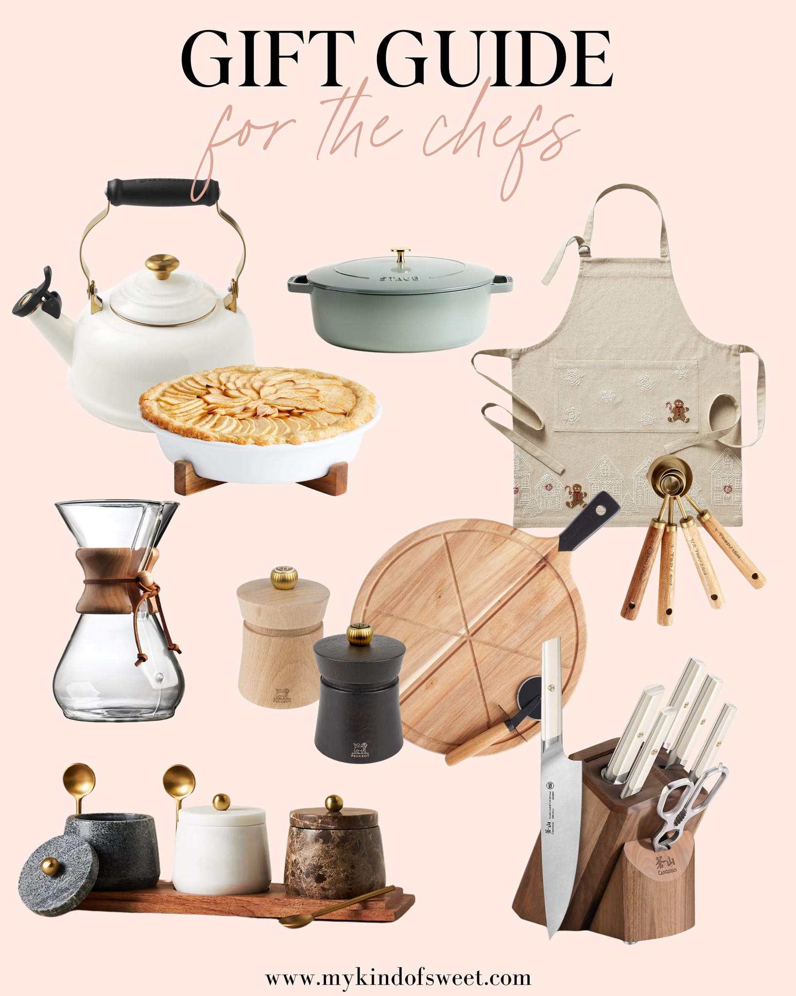 Got a chef in your life? This gift guide has all the kitchen essentials they’ll love—think gadgets, aprons, and tools that’ll make their cooking even more fun.

#LTKHoliday #LTKSeasonal #LTKGiftGuide