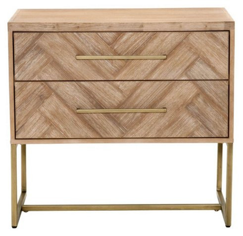 Harlowe Nightstand, Stone Wash | One Kings Lane