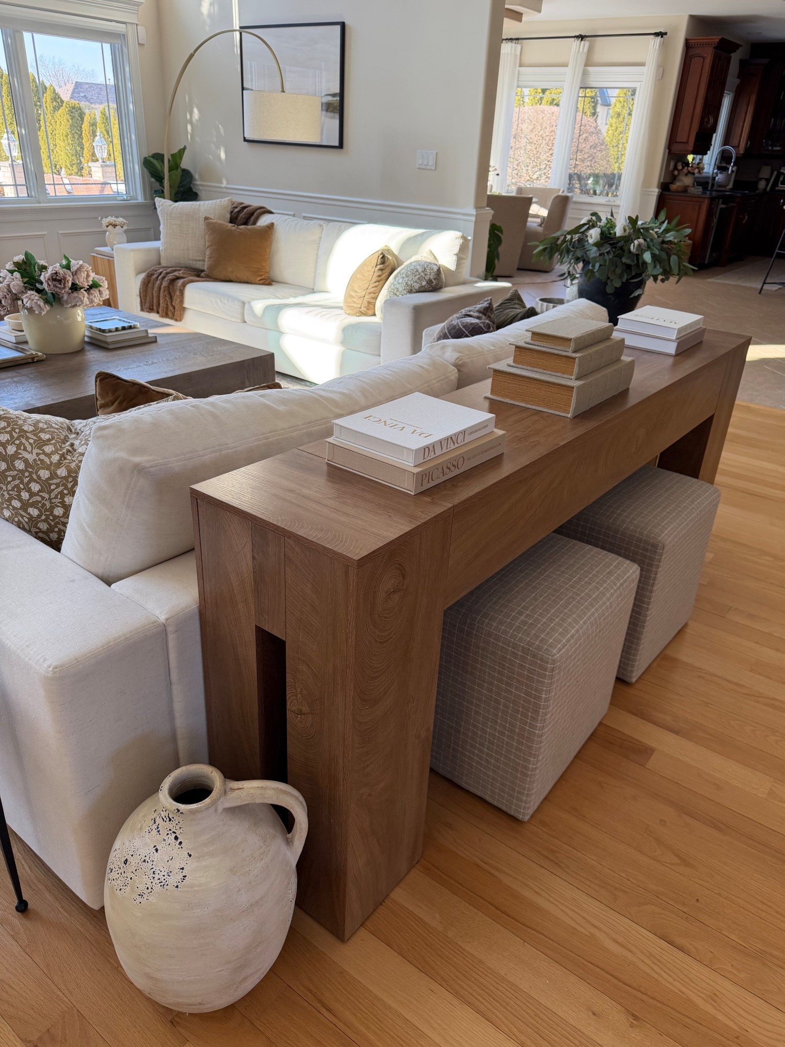 This new console behind the sofa 🤍
I love how it adds warmth, function, and an intentional layer to the space without feeling bulky.
Linking the console + everything styled here.


#LTKSeasonal #LTKHome