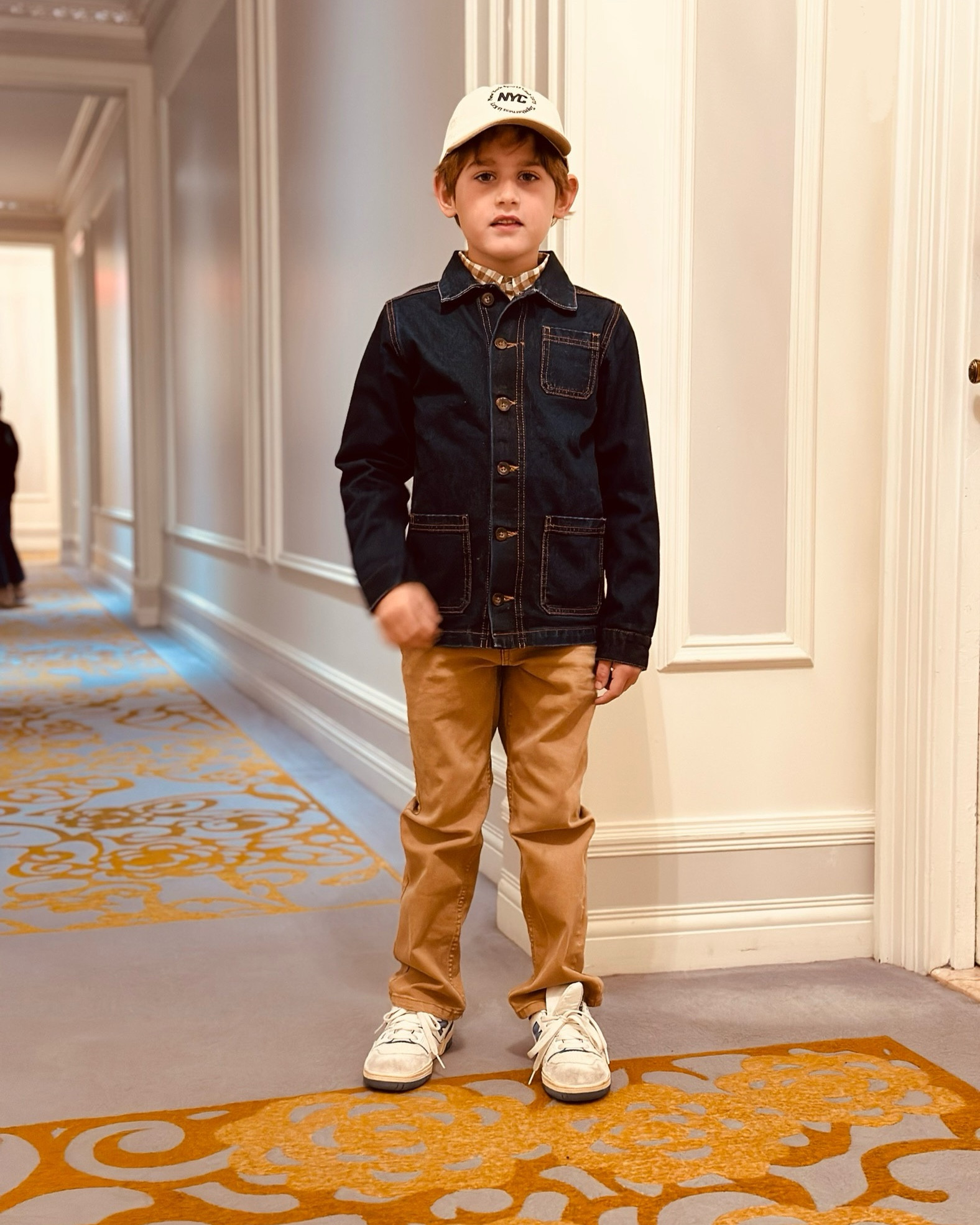 Kids are dressed and ready for he museum and a day around town in NYC 🍎 I got them several new pieces for this trip and all our wardrobe builders and mix and match and layer really well with existing pieces. 

#LTKKids #LTKGiftGuide #LTKFindsUnder50