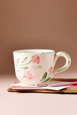 Stefania Italian Earthenware Mug | Anthropologie (US)