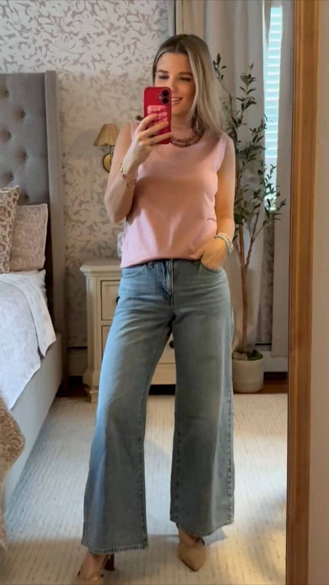 Cashmere top for spring! So light but perfect!! 

Jeans 24x27 

#LTKootd #LTKmomlife #LTKPetite